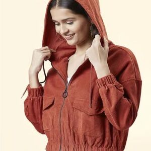 Women's Rust Bomber Jacket